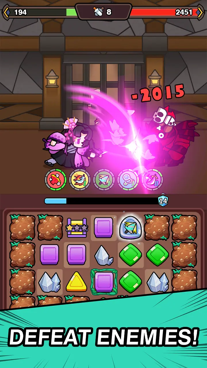 Knights Combo Gameplay